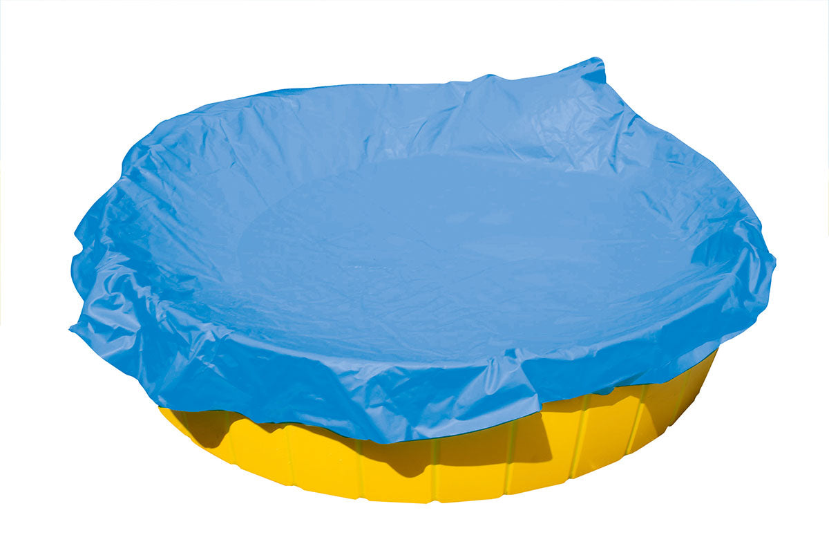 Foldable paddling pool with cover 