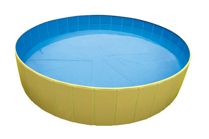 Foldable paddling pool with cover 