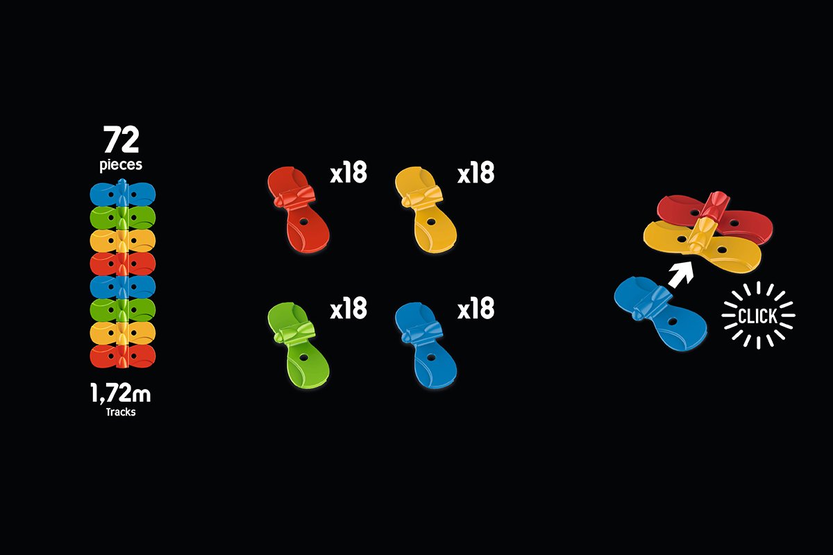 Smoby - Flextreme route sections 