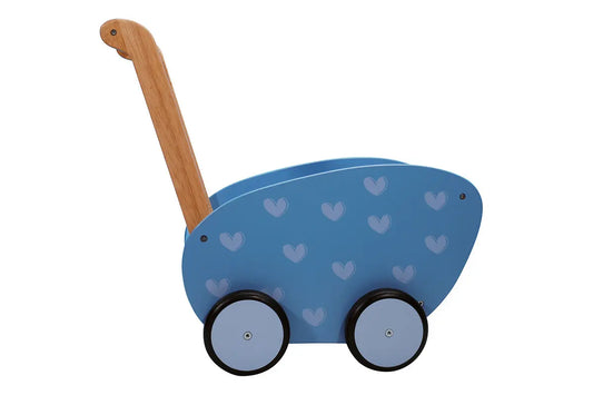 Puppenwagen - Holz Forchtenberger Puzzle & Spiele BLS GmbH, Kopernikusstraße 1, 74670 Forchtenberg; Kontakt: mail@bls.de