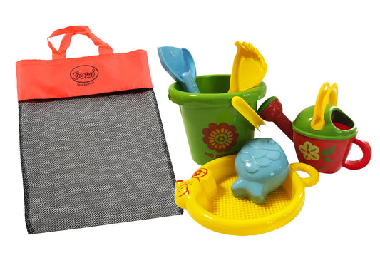 BIO by GOWI - Sand Set Maus in Netztasche