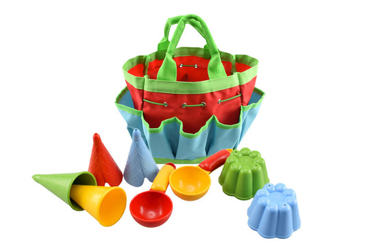 GOWI - Eiscreme Set mit Stofftasche