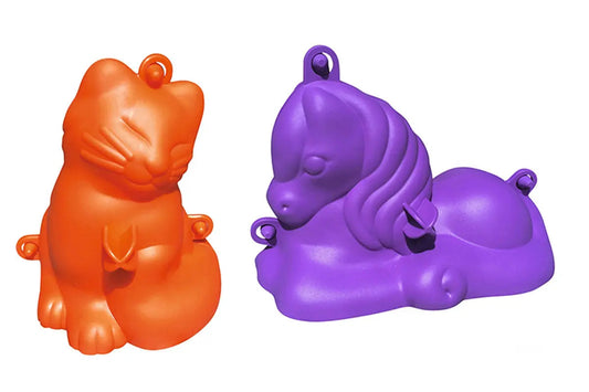 🎁 3D Kreativ-Formen - Katze & Pony (100% off)