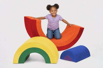 SportFit Großbausteine Regenbogen - Set 3