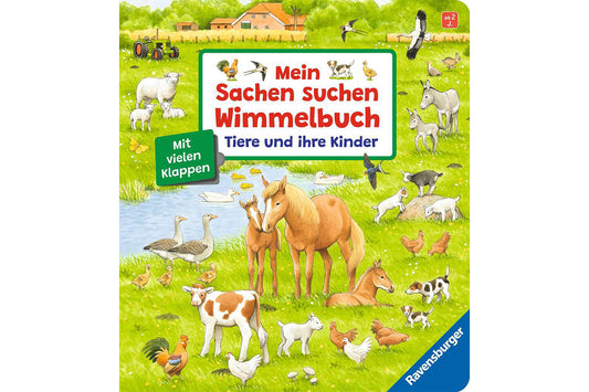 Mein Sachen suchen Wimmelbuch: Tiere und ihre Kinder - CHiLA ...einfach gutes Spielzeug!