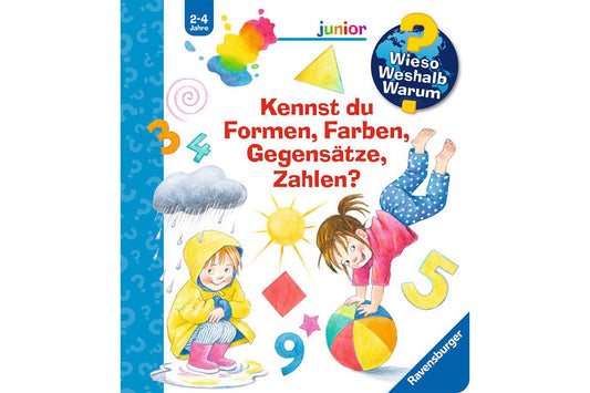 WWW Junior - Kennst du Formen, Farben, Gegensätze, Zahlen?