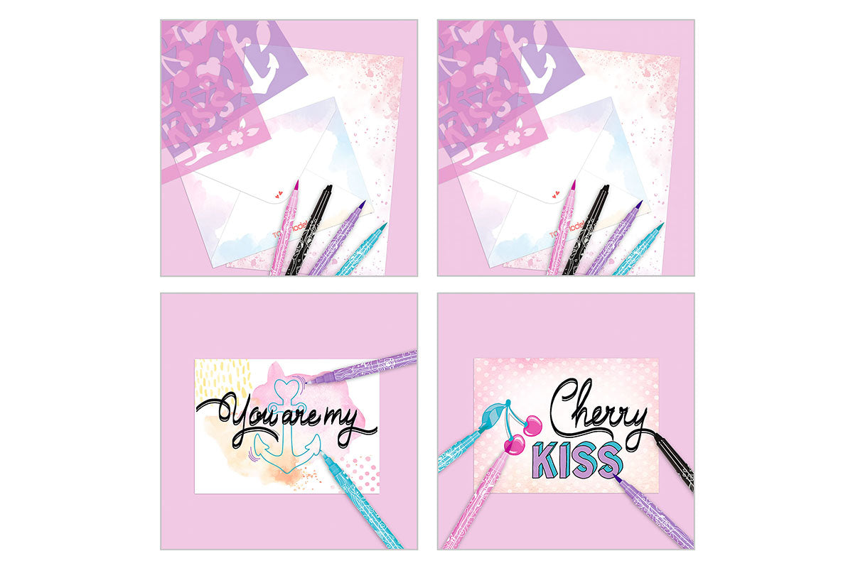 TOPModel - Briefbox Handlettering