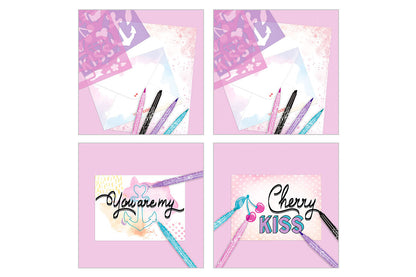TOPModel - Briefbox Handlettering
