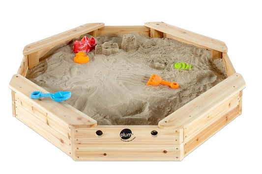 Plum - Sandkasten Schatzinsel aus Holz