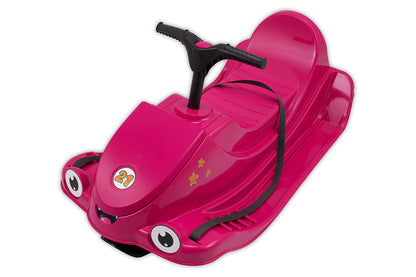 KHW Snow Quad – Kinder-Schlitten mit Lenkrad - pink
