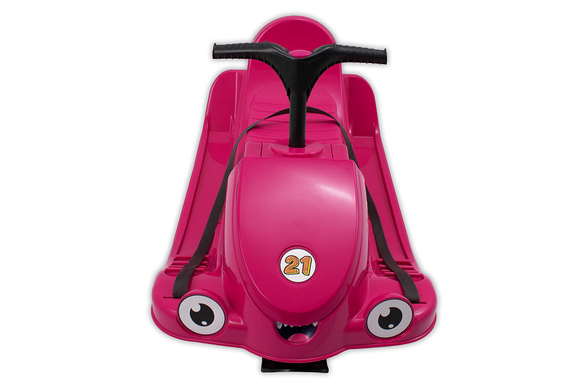 KHW Snow Quad – Kinder-Schlitten mit Lenkrad - pink