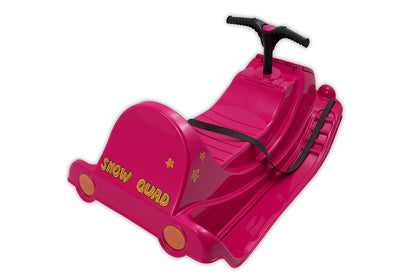 KHW Snow Quad – Kinder-Schlitten mit Lenkrad - pink
