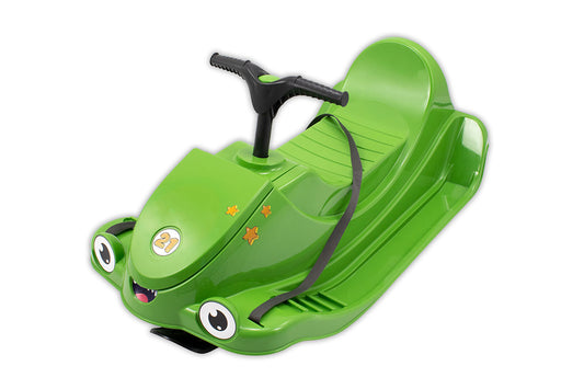 KHW Snow Quad – Luge pour enfants avec volant – verte