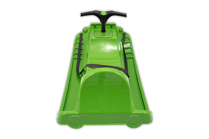 KHW Snow Quad – Kinder-Schlitten mit Lenkrad - grün