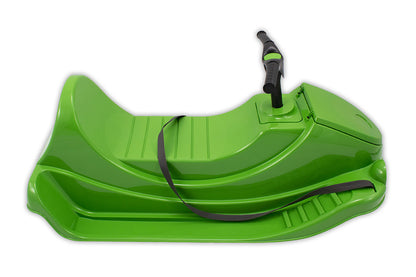 KHW Snow Quad – Kinder-Schlitten mit Lenkrad - grün