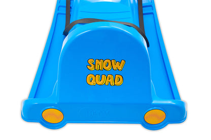 KHW Snow Quad – Kinder-Schlitten mit Lenkrad - iceblue