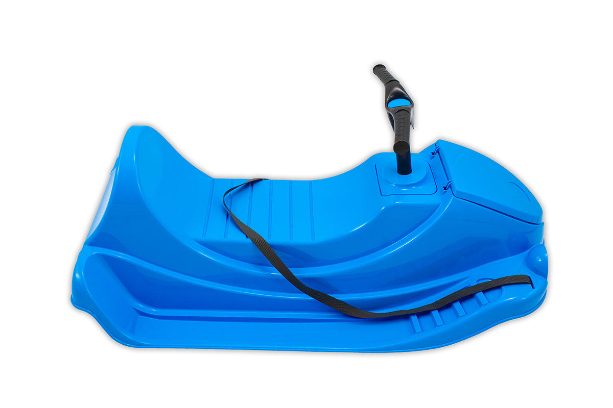 KHW Snow Quad – Kinder-Schlitten mit Lenkrad - iceblue