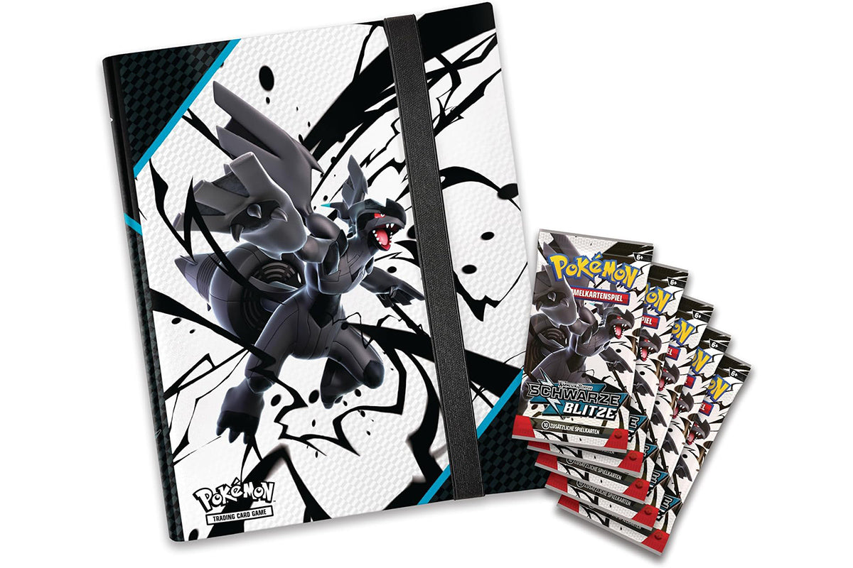 Pokémon Ordner Kollektion Karmesin & Purpur - Schwarze Blitze