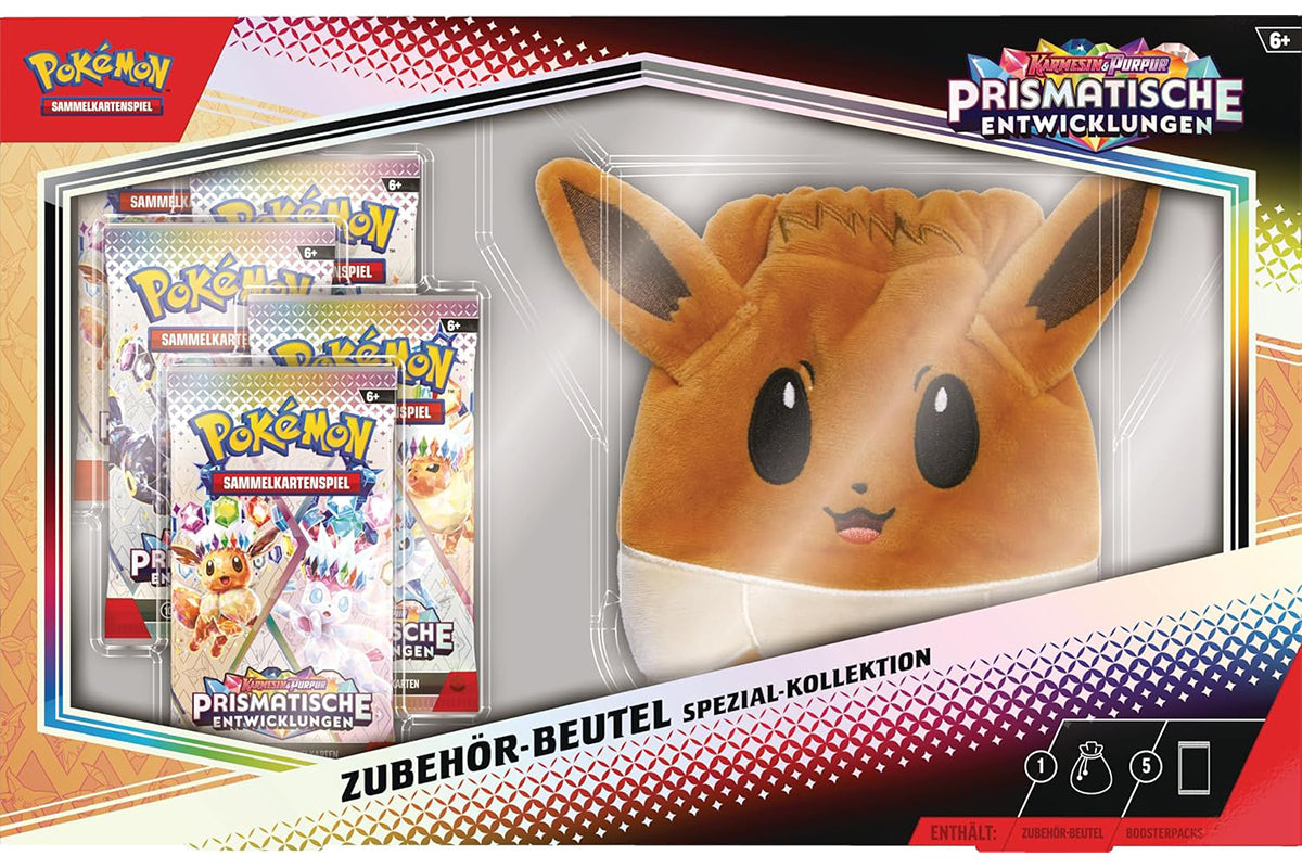 Pokémon Spezial-Kollektion Karmesin & Purpur - Prismatische Entwicklungen: Zubehör-Beutel