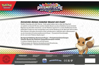 Pokémon Spezial-Kollektion Karmesin & Purpur - Prismatische Entwicklungen: Zubehör-Beutel