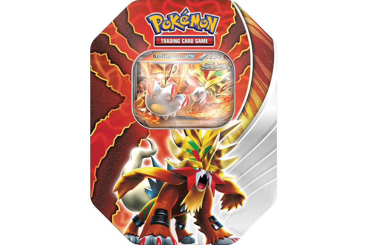 Pokémon Tin-Box Paradox-Schicksale - Keilflamme-ex