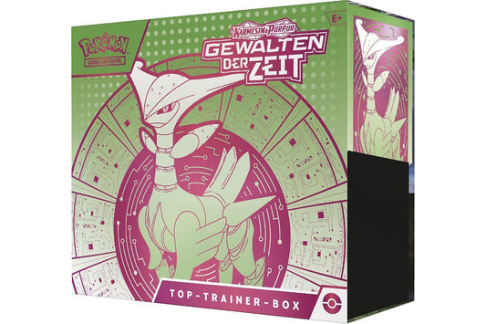 Pokémon Top Trainer Box Karmesin & Purpur - Gewalten der Zeit