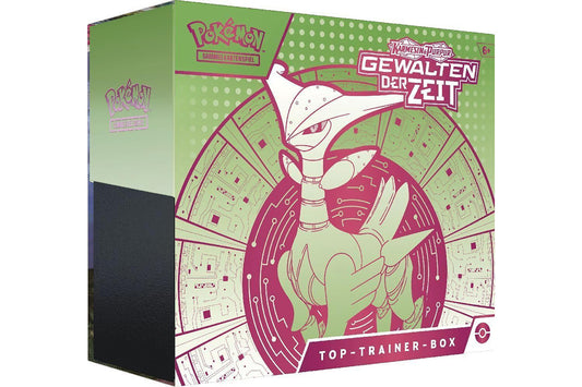 Pokémon Top Trainer Box Karmesin & Purpur - Gewalten der Zeit
