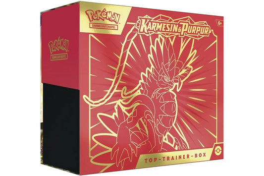 Pokémon Top Trainer Box Karmesin & Purpur