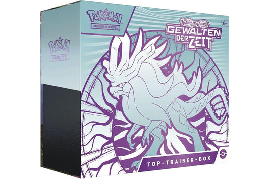 Pokémon Top Trainer Box Karmesin & Purpur - Gewalten der Zeit