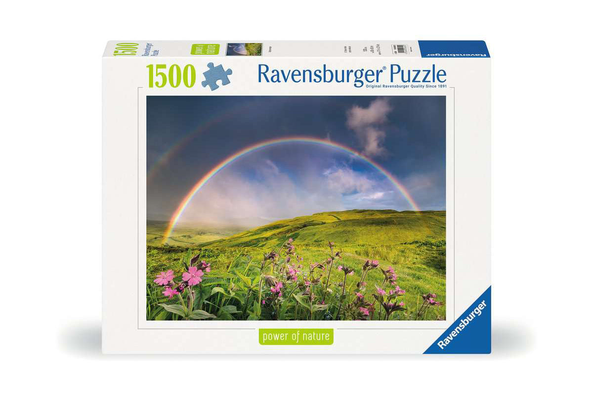 Puzzle - Spektakulärer Regenbogen