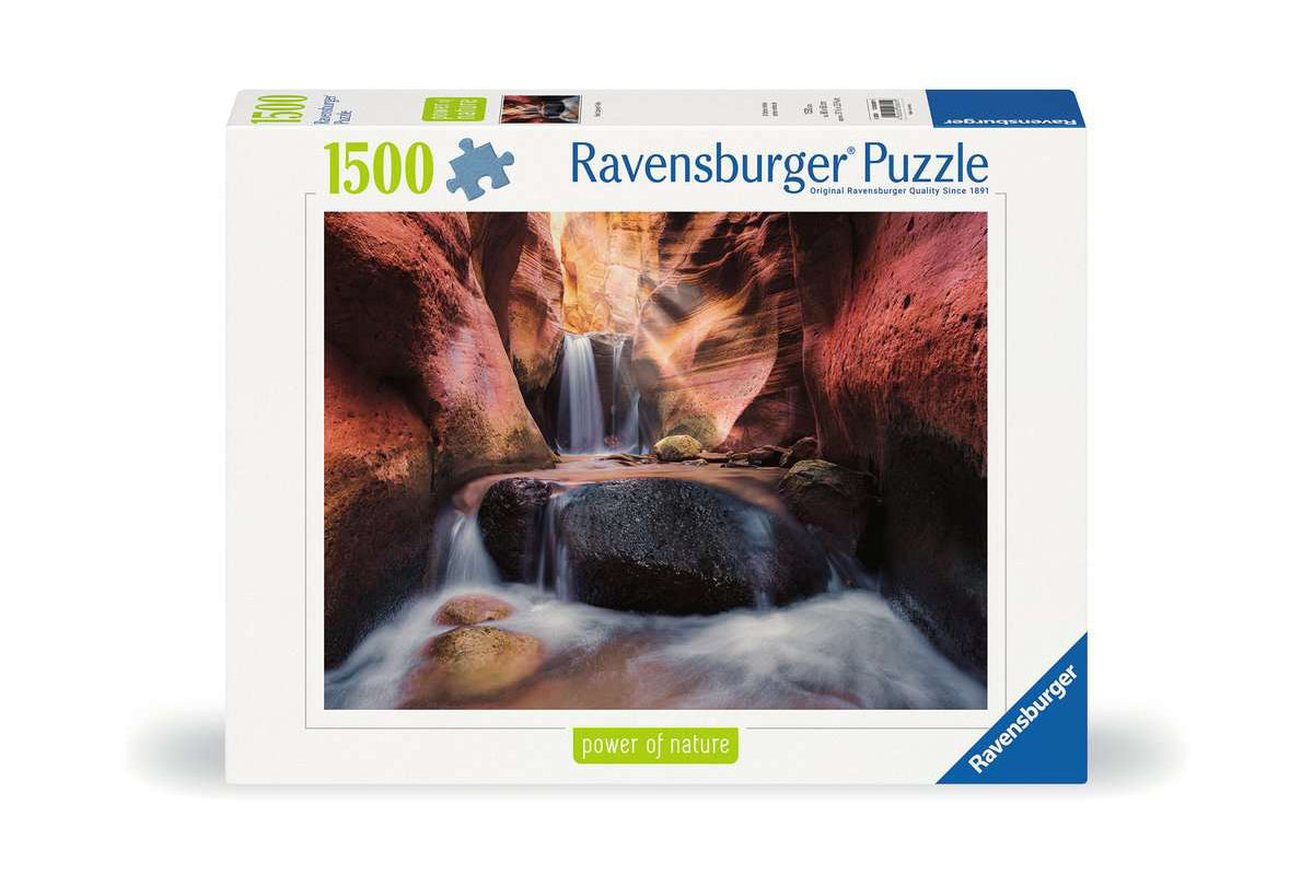Puzzle - Der Wasserfall im Red Canyon