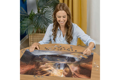 Puzzle - Der Wasserfall im Red Canyon