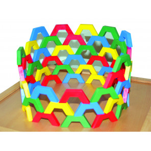 Hexagon Legespiel - Set 200